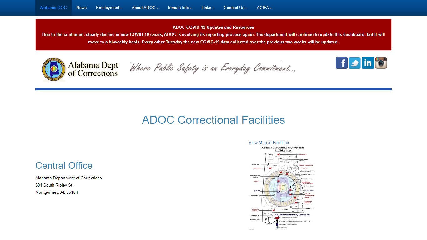 - Alabama Dept of Corrections - Alabama Department of ...